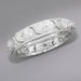 Art Deco Granby Antique Scrolls Platinum and Diamond Wedding Ring - Size 6 3/4
