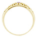 Edwardian Filigree Amethyst Ring in 14 Karat Yellow Gold