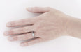 Mayfair Art Deco Platinum Filigree Diamond Engagement Ring