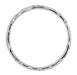 Art Nouveau Flowers and Leaves Vintage Design Wedding Band in Platinum | 5mm Wide