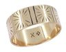 Antique Victorian Wedding Band in 9 Karat Rose Gold
