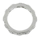 Windemere Art Deco Diamond Filigree Eternity Wedding Ring in 14 Karat White Gold - Size 6 1/2