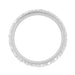 Art Deco Millgrain Edged Hand Engraved Wheat Wedding Ring in White Gold | 4mm Wide
