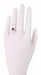 Art Deco Filigree Flowers Lab Grown Ruby Engagement Ring in 14 Karat White Gold