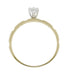 Mondria Vintage Diamond Engagement Ring in 10 Karat Yellow Gold