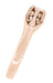 Art Deco Filigree 3 Stone Diamond Ring in 14 Karat Rose ( Pink ) Gold