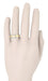 R906 wedding band on a man hand
