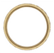 Retro Mixed Metals Wide Vintage Wedding Band in 14 Karat White and Yellow Gold - Size 4.75