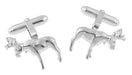 Moose Cufflinks in Sterling Silver