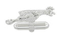 Rubber Chicken Cufflinks in Sterling Silver