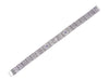 Art Deco Filigree Diamond and Sapphire Bracelet in Sterling Silver