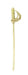 Antique Sword Stickpin in 14 Karat Gold