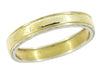 Tiffany & Co. Vintage Wedding Band in Platinum and 18 Karat Yellow Gold
