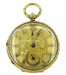 S.I. Tobias & Co., Liverpool Keywind Pocket Watch in 18 Karat Tri Color Gold