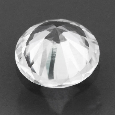 Loose Natural 0.47 Carat White Sapphire Round Brilliant Cut | 4.8mm - alternate view