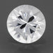 Loose Natural 0.47 Carat White Sapphire Round Brilliant Cut | 4.8mm