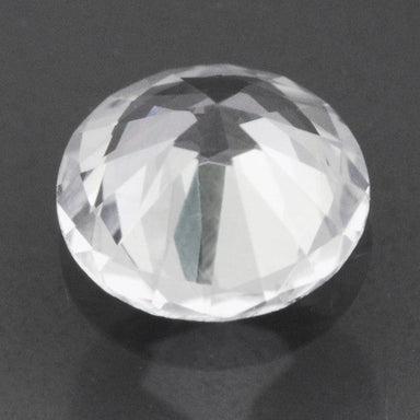 0.30 Carat Fine Loose White Sapphire Round Brilliant | 4.1mm | Natural Ceylon - alternate view