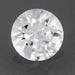 0.30 Carat Fine Loose White Sapphire Round Brilliant | 4.1mm | Natural Ceylon