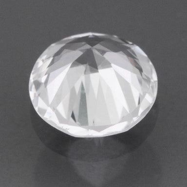 5.3mm Loose Natural Round White Sapphire | 0.47 Carat | Ceylon White Gemstone - alternate view