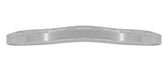 Millgrain Edge Curved Wedding Band in Platinum