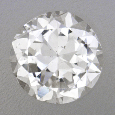 0.21 Carat Loose Vintage Transitional Round Brilliant Cut Diamond I Color VS2 Clarity