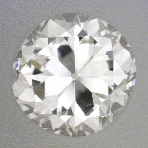 Carat Loose Vintage Transitional Round Brilliant Cut Diamond