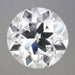 0.42 Carat Loose Vintage Transitional Round Brilliant Cut Diamond F Color SI3 Clarity