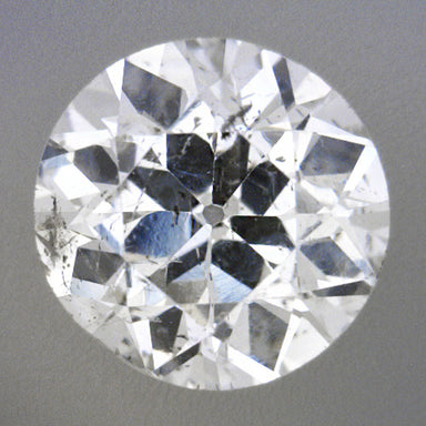 0.53 Carat Old European Cut Loose Diamond - G Color SI3 Clarity with Salt and Pepper Inclusions