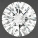 Loose Round 0.61 Carat F Color SI3 Clarity Diamond Natural and Eye Clean with Very Good Cut and EGL USA Certificate