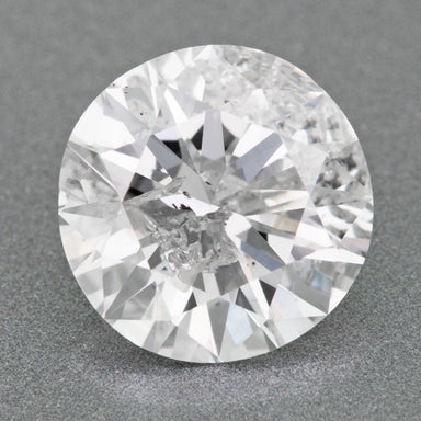 Loose 1.19 Carat Loose Round Brilliant Cut Diamond E Color I2 Clarity with EGL USA Report | Affordable Large Certified Diamond
