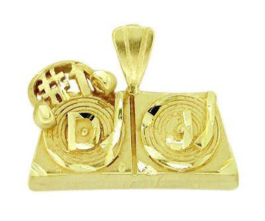 #1 D.J. Charm in 14 Karat Gold