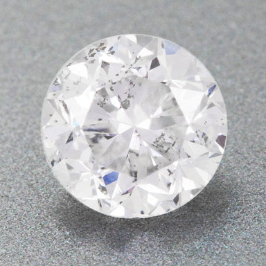 0.45 Carat Loose Round Brilliant Diamond | D Color SI2 Clarity | EGL USA Certificate