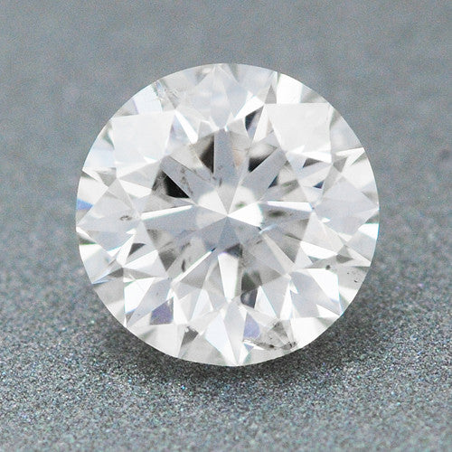 0.46 Carat Loose Round Brilliant Cut Diamond - Excellent  Ideal Cut F Color SI1 Clarity - 100% Eye Clean - EGL Certified