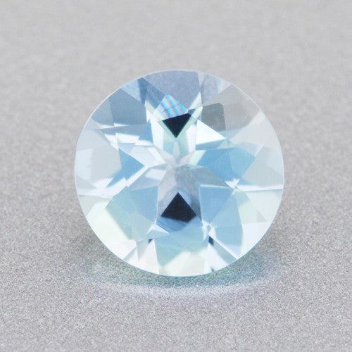 Bøde marts backup 5mm Round 0.40 Carat Loose Aquamarine Gemstone | Sky Blue — Antique Jewelry  Mall