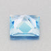 0.78 Carat Loose Princess Cut Fine Sky Blue Aquamarine | 6mm Square Gemstone