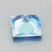 Loose 0.87 Carat Sky Blue Fine Princess Cut Aquamarine Gemstone | Natural 6mm Square