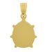 Small Enameled Ladybug Vintage Charm in 14 Karat Gold