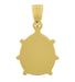 Small Enameled Ladybug Vintage Charm in 14 Karat Gold