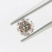 0.58 Carat Peach Color Fancy Light Brown Loose Diamond | Round Brilliant VS1 Clarity