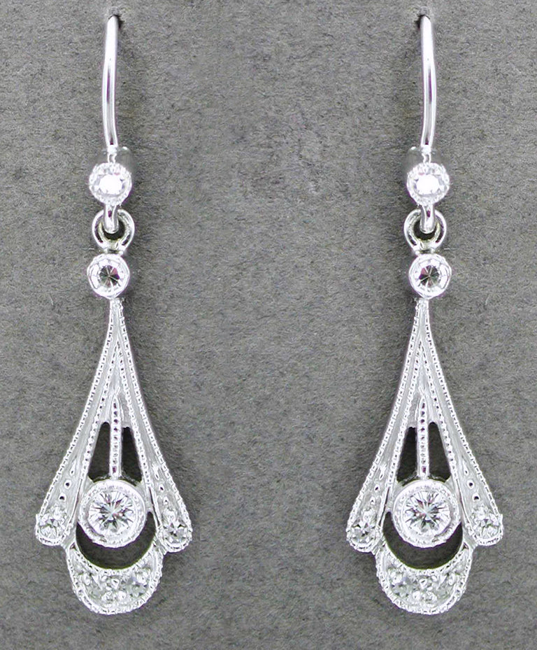 Antique Plated Earrings-4