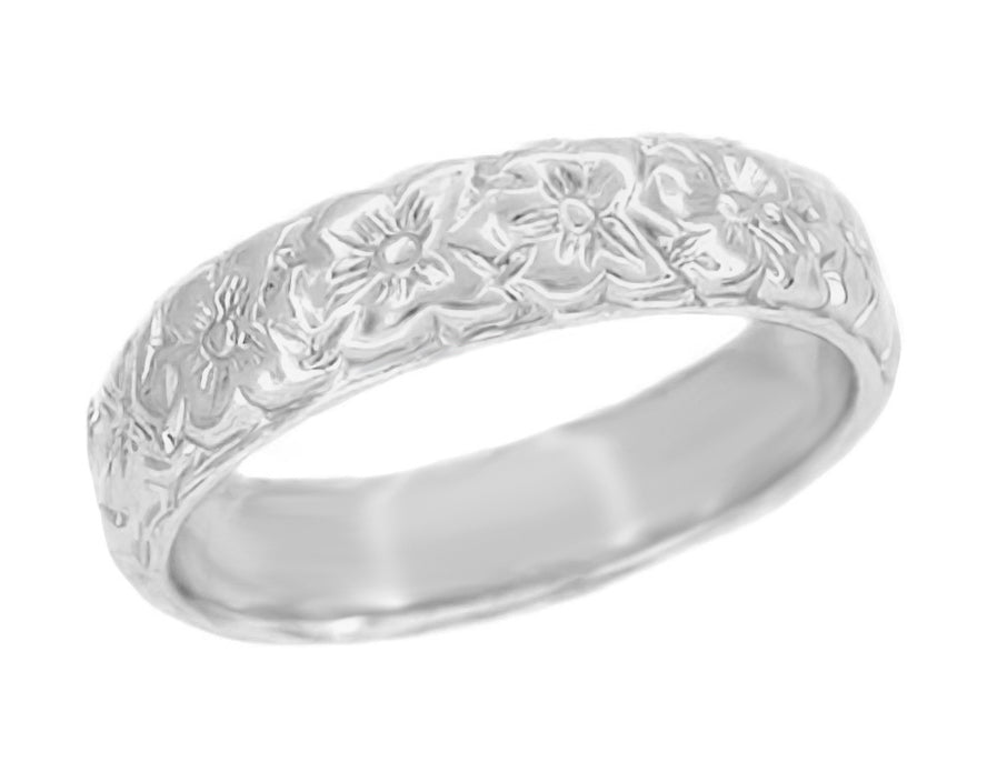 Platinum Art Deco Tropical Wedding Flowers Wide Vintage Wedding