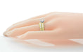 Art Deco Scrolls 1/2 Carat Diamond Engagement Ring Mounting and Wedding Ring Set in 18 or 14 Karat Yellow Gold