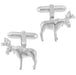 Moose Cufflinks - Solid Silver - SCL183