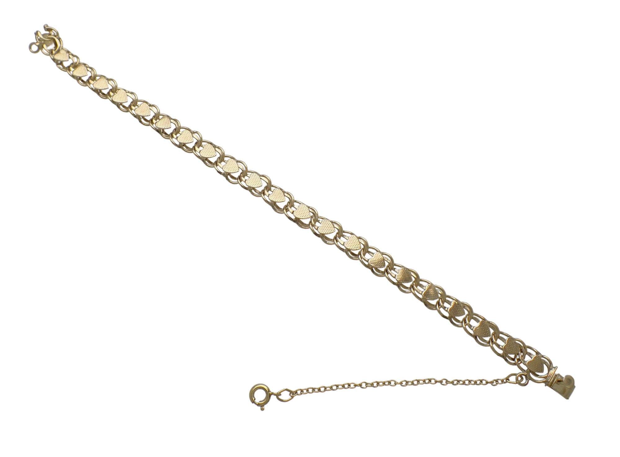 CHANEL Vintage 1980s Iconic 7 Lucky Charms Chunky Bracelet
