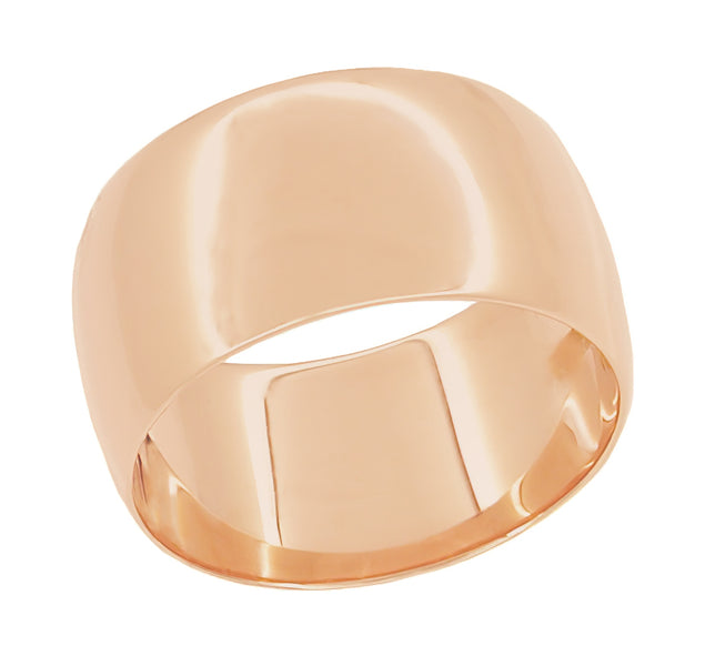 Wide Rose Gold Waterfall Ring - Handcrafted in Heavy Rose Gold Plating –  Elke Van Dyke Design