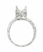Art Deco 1 Carat Platinum and Diamond Filigree Engagement Ring