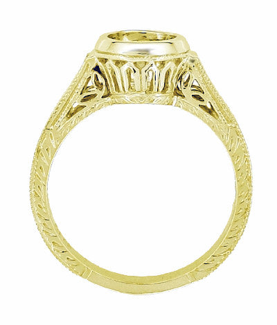 Filigree bezel setting sale