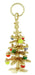 Decorated Christmas Tree Pendant in 14 Karat Gold