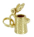 Movable Coffee Pot Charm in 14 Karat Gold