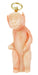 Coral Lucky Monkey Pendant in 14 Karat Gold
